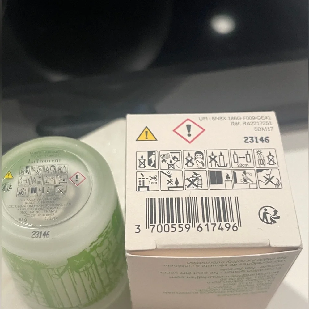 Maison Francis Kurkdjian La Trouverie Mini Scented Candle 30 g